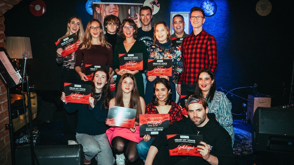 Další úspěšný koncert "HEAR MY VOICE"