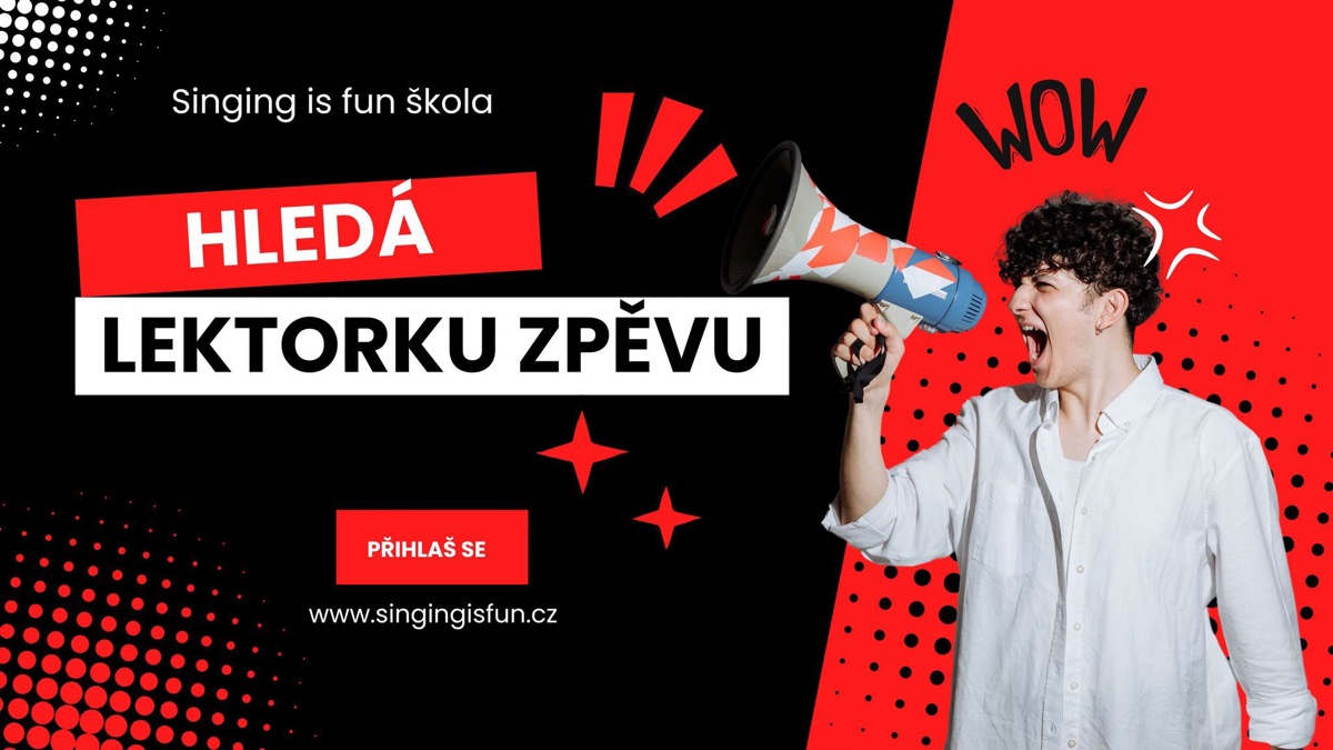 Hledáme lektora do Singing is fun